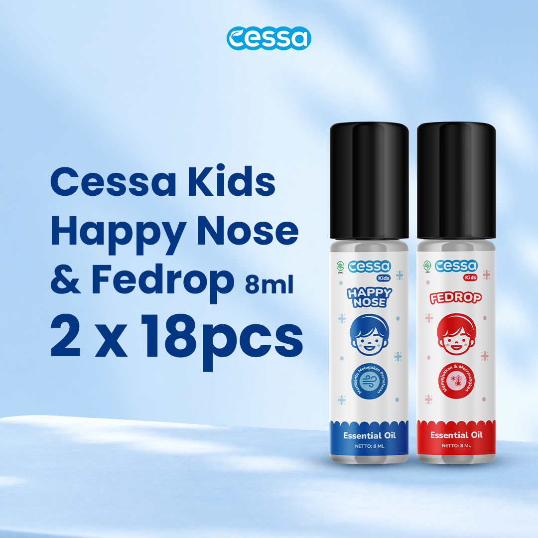 PAKET RESELLER - Cessa Kids Happy Nose & Fedrop 8 Ml 36 Pcs