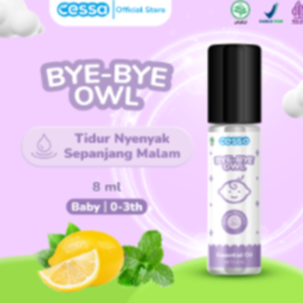 Cessa Baby Paket Bye Bye Owl & Happy Nose Anti Bapil Dan Menjaga Tidur Nyenyak Sih Kecil