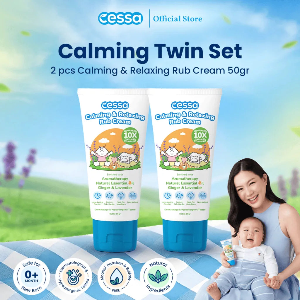 Cessa Paket 2 pcs Calming & Relaxing Rub Cream 50 gr