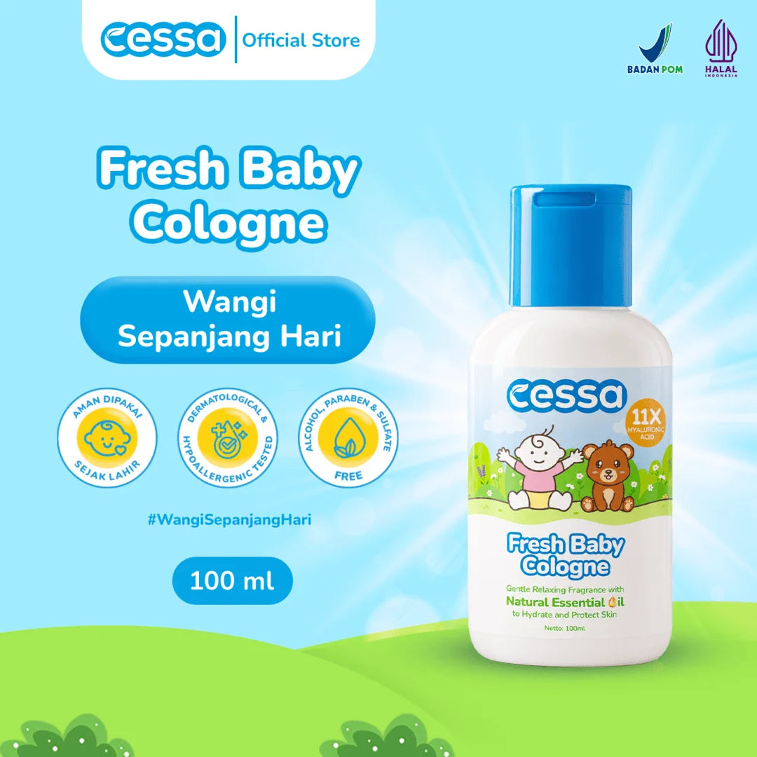 Cessa Fresh Baby Cologne 100 Ml - Perfume & Nourishing Skin Baby
