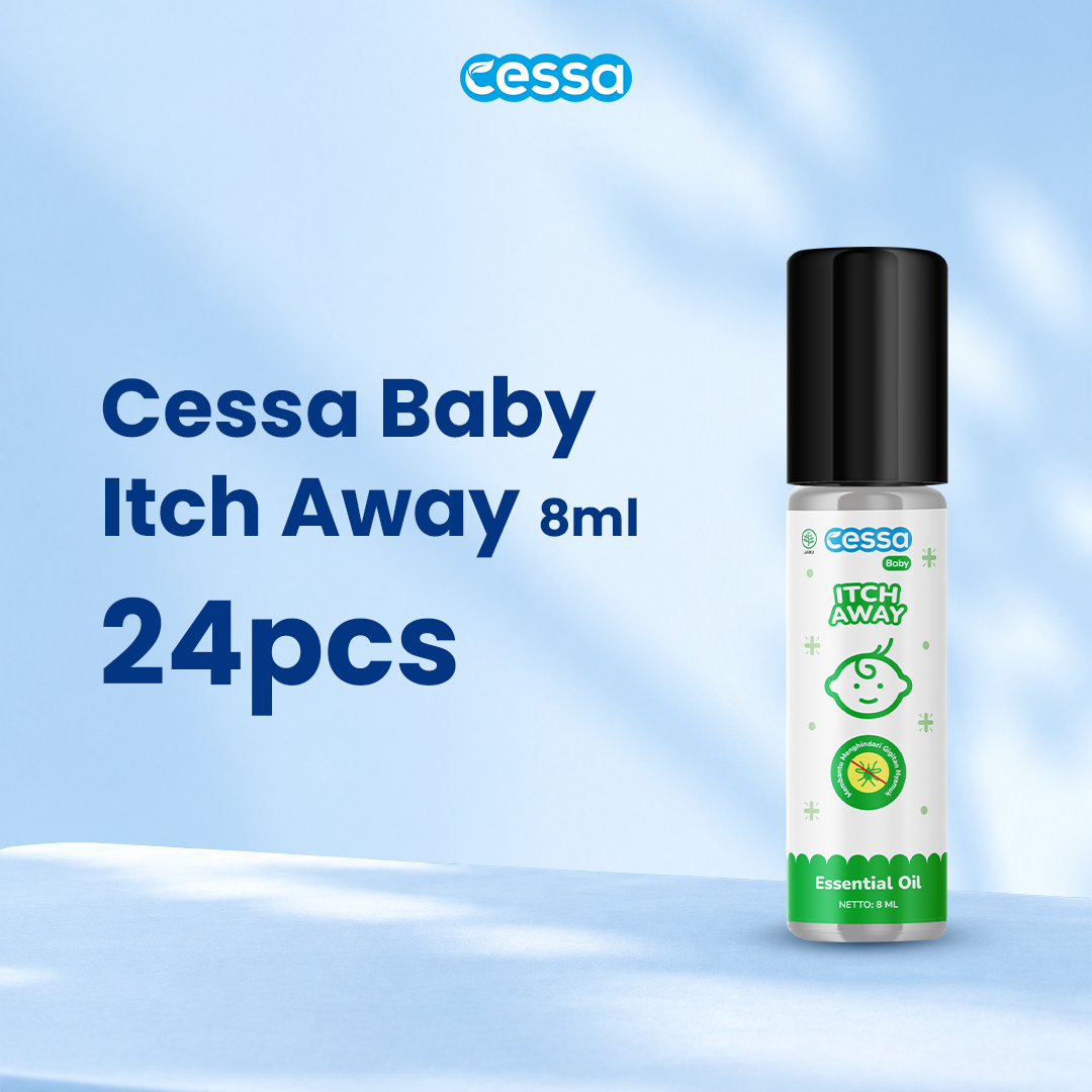 PAKET RESELLER - Cessa Baby Itch Away 8 Ml 24 Pcs