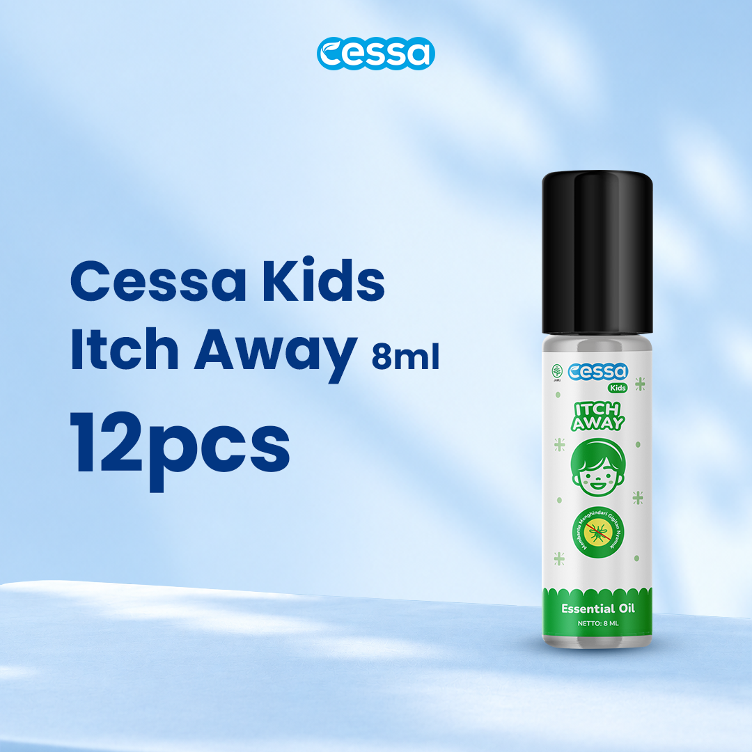 PAKET RESELLER - Cessa Kids Itch Away 8 Ml 12 Pcs
