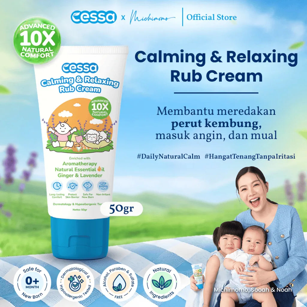 Cessa Calming & Relaxing Rub Cream 50 gr