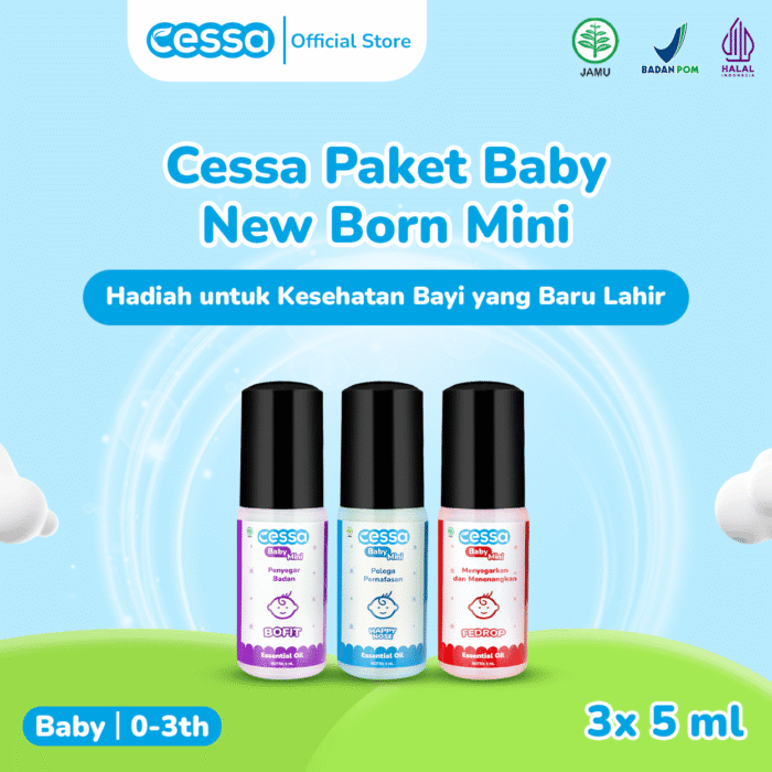 Cessa Paket Baby New Born Mini 5ml