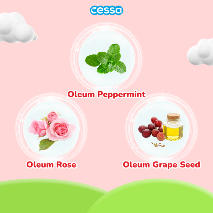 Cessa Baby Fedrop 5 Ml - Natural Essential Oil Menyejukkan & Menenangkan - Gambar 3