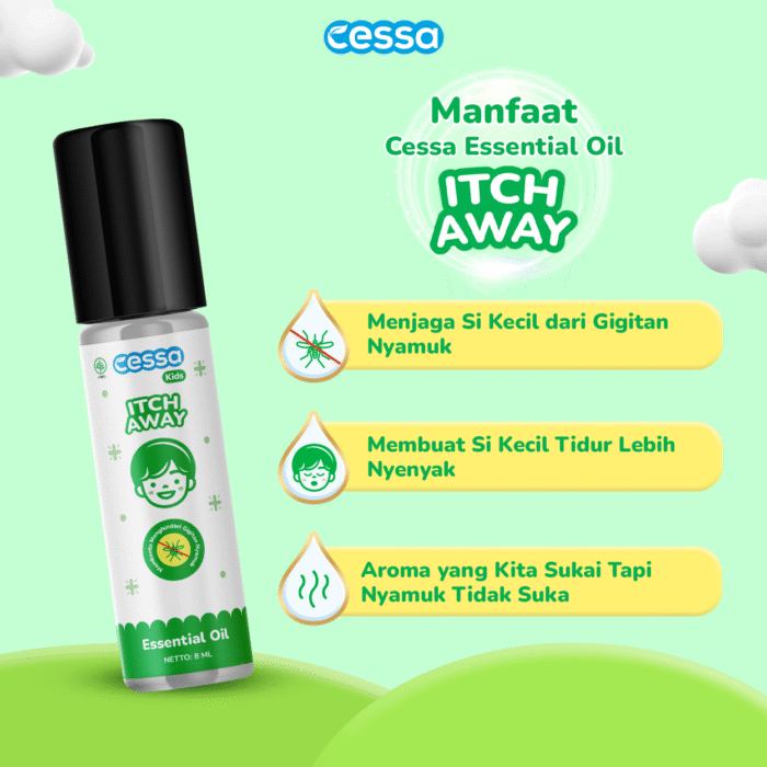 Cessa Kids ITCH Away - Essential Oil Menjaga Anak Dari Gigitan Nyamuk - Gambar 2