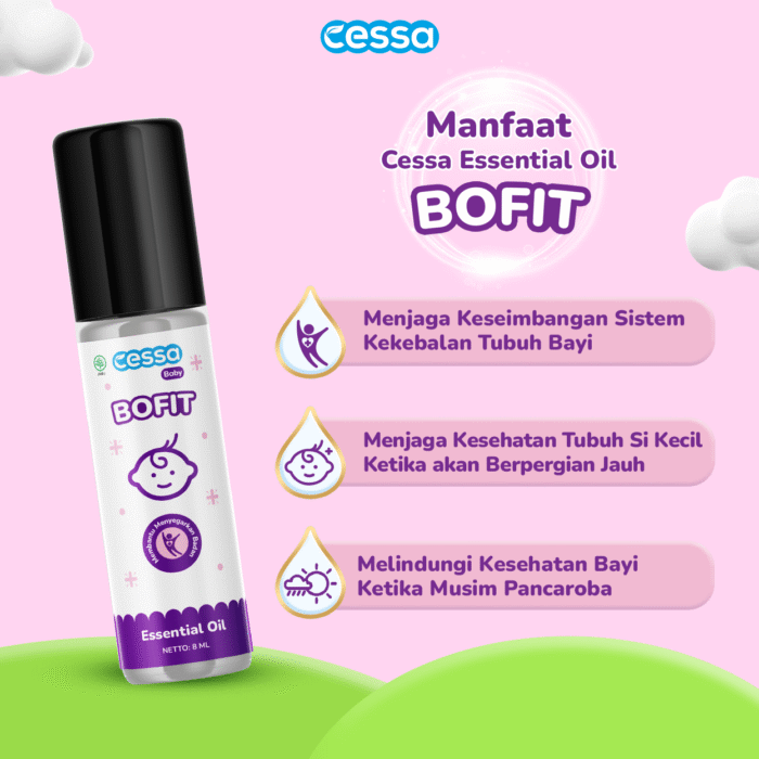 Cessa Baby Bofit - Natural Essential Menyegarkan Tubuh - Gambar 2