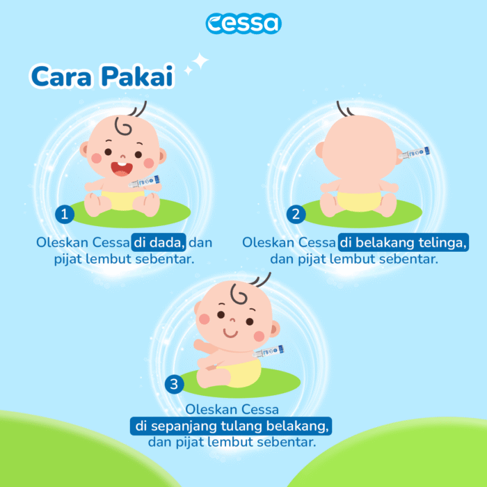 Cessa Baby Happy Nose - Natural Essential Oil Melegakan Pernapasan - Gambar 4