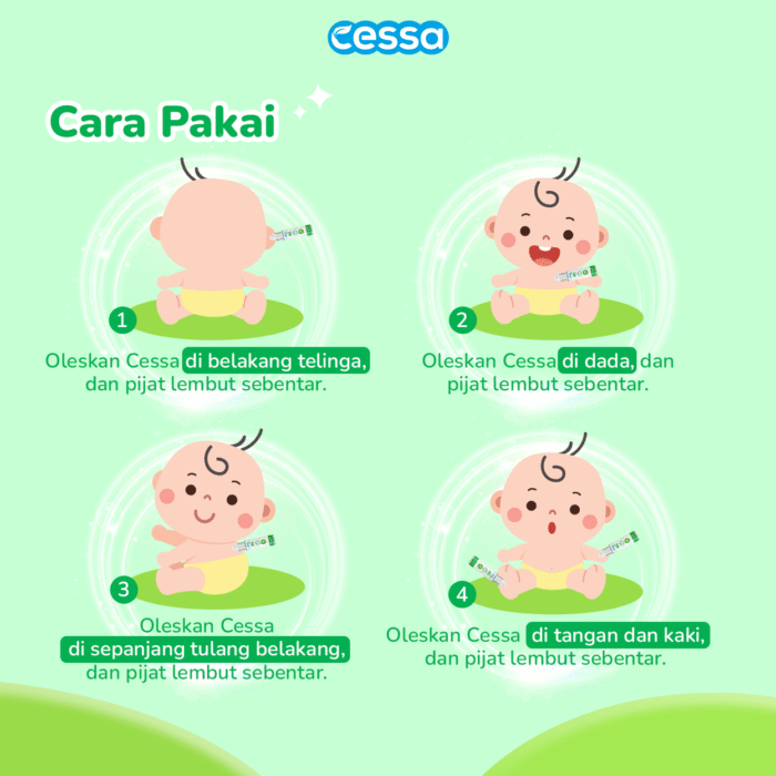Cessa Baby Itch Away - Natural Essential Oil Menghidari Nyamuk/Serangga - Gambar 4