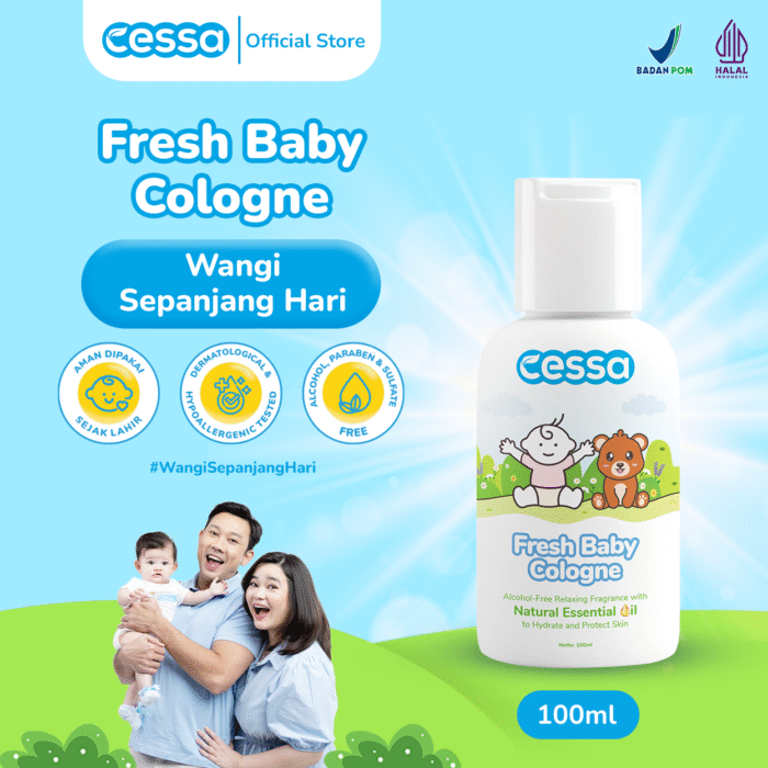 Cessa Fresh Baby Cologne 100 Ml - Perfume & Nourishing Skin Baby