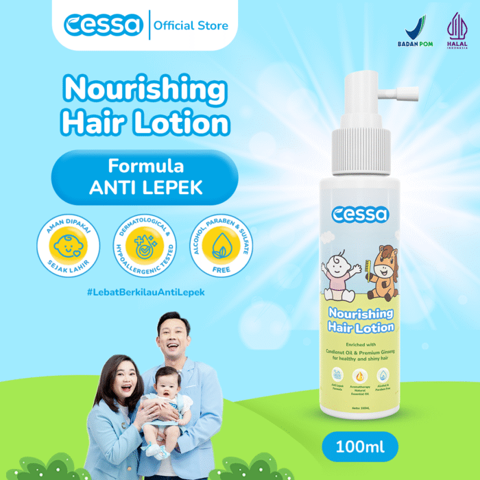 Cessa Nourishing Hair Lotion - Healthy & Shiny Hair 100 Ml