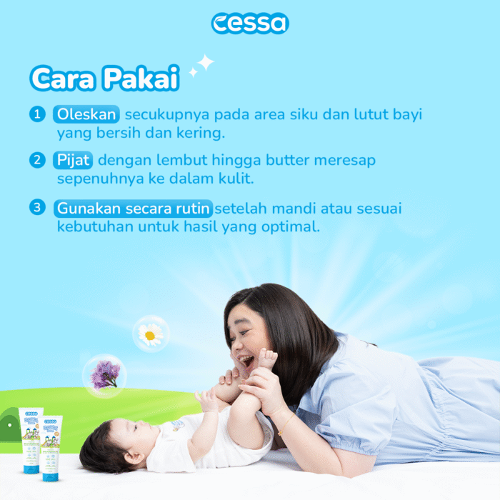 Cessa Elbow & Knee Brightening Butter - Efektif Mencerahkan Dan Menghidrasi Kulit - Gambar 4