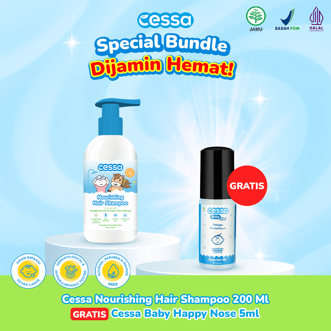 Cessa Nourishing Hair Shampoo 200ml - Growing Hair & Hydrated Scalp 200 Ml Cessa Nourishing Hair Shampoo 200ml - Growing Hair & Hydrated Scalp 200 Ml