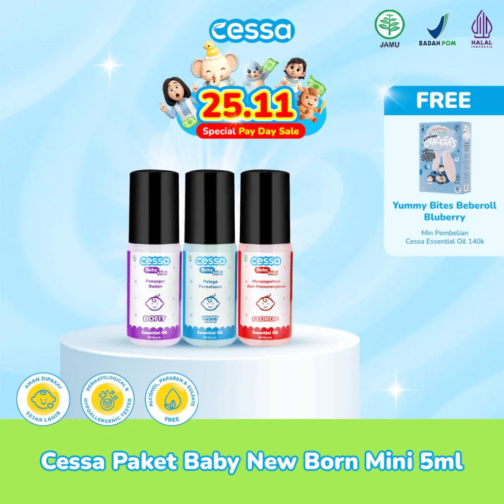 Cessa Baby Paket New Born 8 Ml Cessa Baby Paket New Born 8 Ml