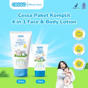 Cessa Paket Komplit 4 in 1 Face & Body Lotion Lebih Murah